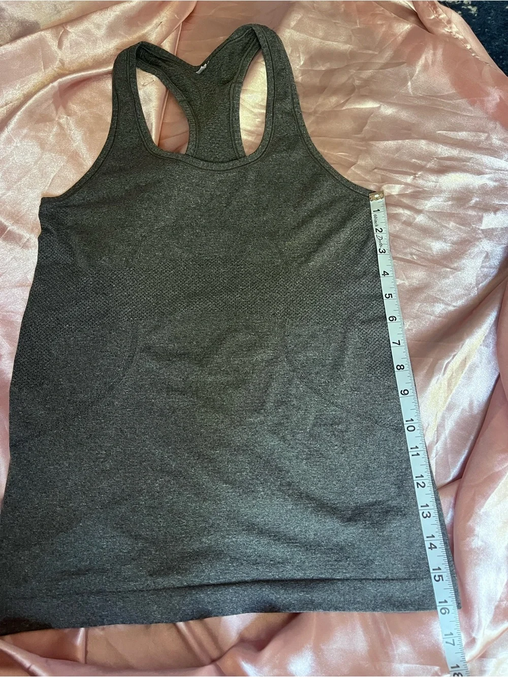 lululemon athletica Dark Charcoal Racerback Tank